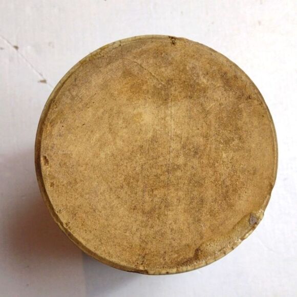 Antique Price Bristol Stoneware Crock Collectible Jar Cream and Golden Brown - Picture 3 of 9